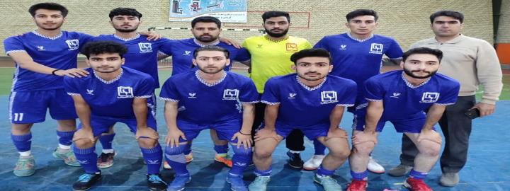  حضور دانشگاه بناب در مسابقات مینی فوتبال محلات (جام ایرانیان) شهرستان بناب