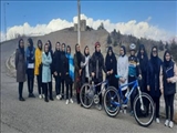 کسب مقام دوم  تیم دوچرخه سواری دانشجویان دختر دانشگاه بناب