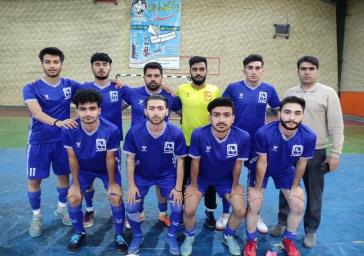 حضور دانشگاه بناب در مسابقات مینی فوتبال محلات (جام ایرانیان) شهرستان بناب